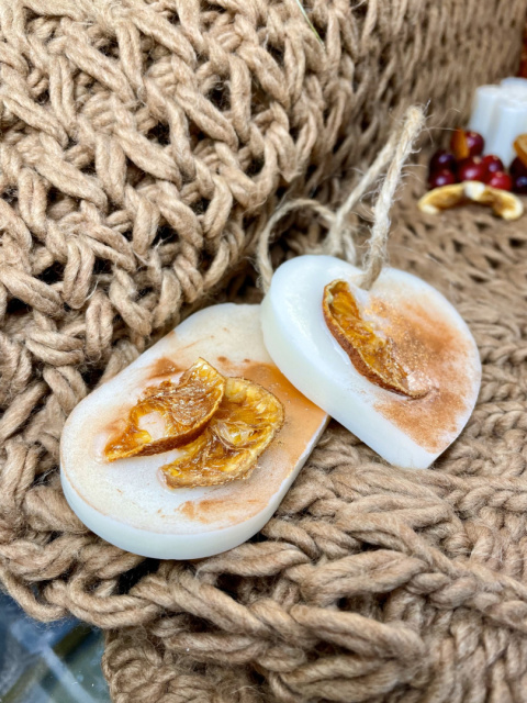 Zawieszki Sojowe - Czekolada Pomarańcza 50g Zawieszki Sojowe - Czekolada Pomarańcza 50g