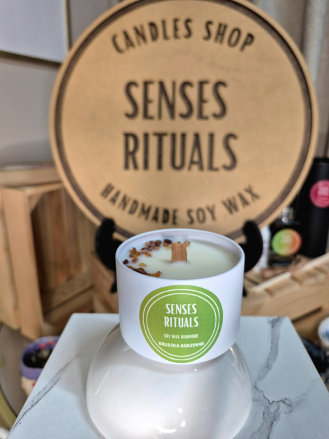Świeca Sojowa - Gruszka Korzenna 100g Świeca Sojowa - Gruszka Korzenna 100g