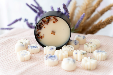 Świeca Sojowa - Lawenda/Wanilia 100g Świeca Sojowa - Lawenda/Wanilia 100g