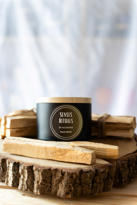 Świeca Sojowa - Palo Santo Świeca Sojowa - Palo Santo