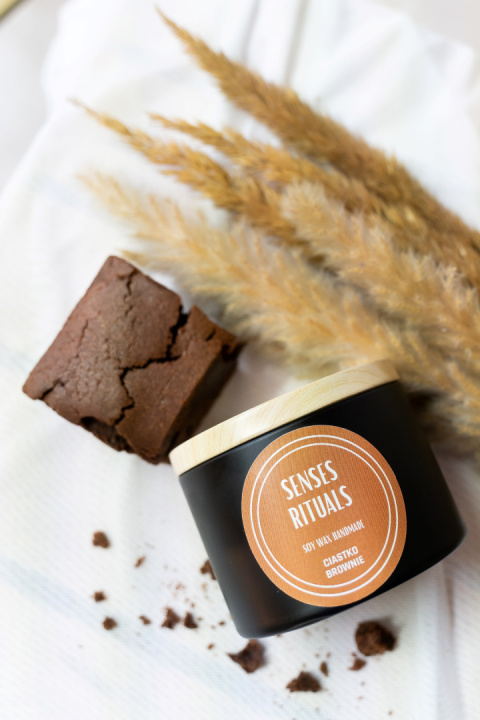 Świeca Sojowa - Ciastko Brownie Świeca Sojowa - Ciastko Brownie