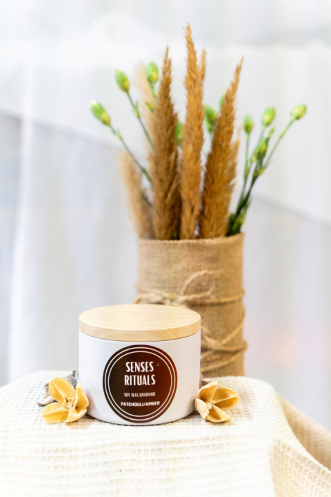 Świeca Sojowa - Patchouli/Amber Świeca Sojowa - Patchouli/Amber