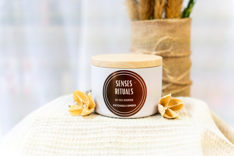 Świeca Sojowa - Patchouli/Amber Świeca Sojowa - Patchouli/Amber
