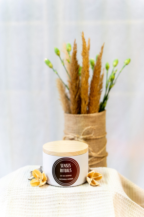 Świeca Sojowa - Patchouli/Amber Świeca Sojowa - Patchouli/Amber