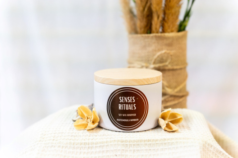 Świeca Sojowa - Patchouli/Amber Świeca Sojowa - Patchouli/Amber