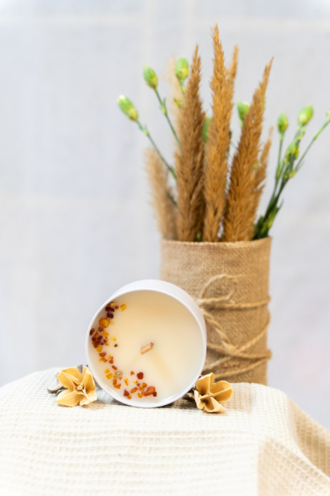 Świeca Sojowa - Patchouli/Amber Świeca Sojowa - Patchouli/Amber